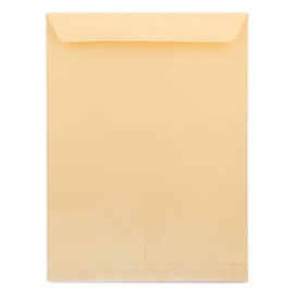 Office Depot | Sobres de Papel con Solapa Engomada Carta| Paquete de 50 sobres de papel | Sobres tamaño carta con medias de 23 x 30.5 cm | 50 sobres manila de 90 gr. para uso rudo