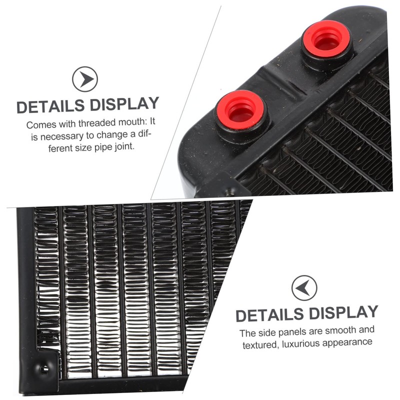 KICHOUSE Professional Technology Water Cooling Radiator Heat Exchanger for Computer