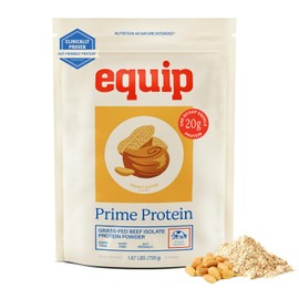 Equip- Alimentos Prime Protein Powder  Limpio, Grass Fed Beef Protein Isolate  Carnivore Protein Powder  Pa                                           