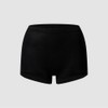JAJU [JAJU] Women's Modal Hygienic Shorty Panty 3-Pack_Black