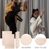 IMIKEYA 10pcs Wooden Taekwondo Training Boards 29.5x20cm Rebreakable Boards Martial