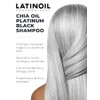 Chía Oil Platinum Black Shampoo Matizador Negro Sin Sulfatos 250ml
