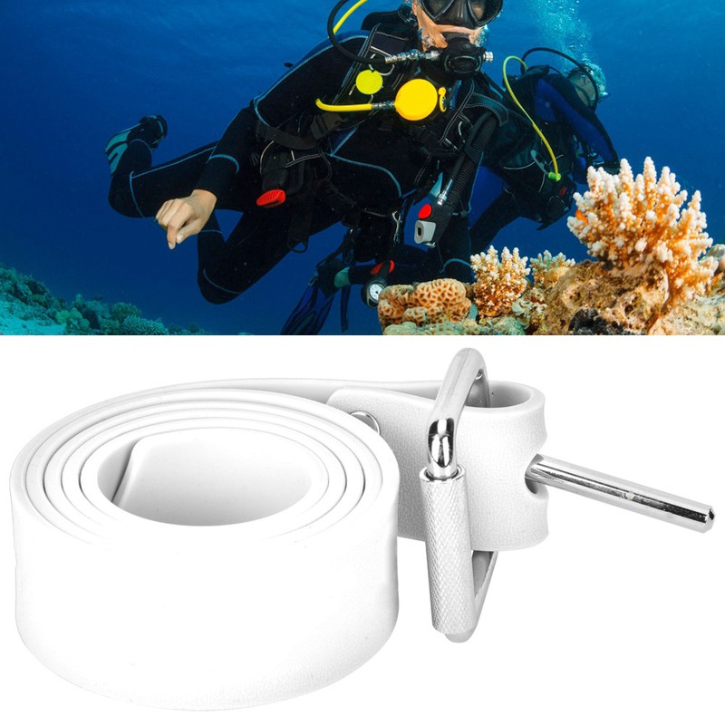 Adjustable Silicone Free Diving Waistband Waist Support Weight Strap with