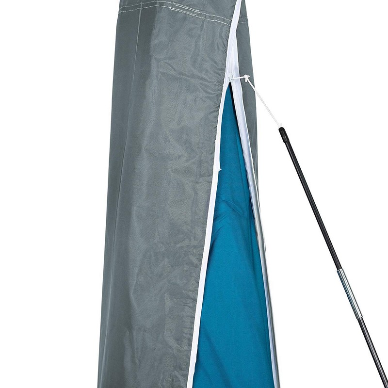 Purovi Protective Cover for Parasols, Grey, 35 x 180 cm