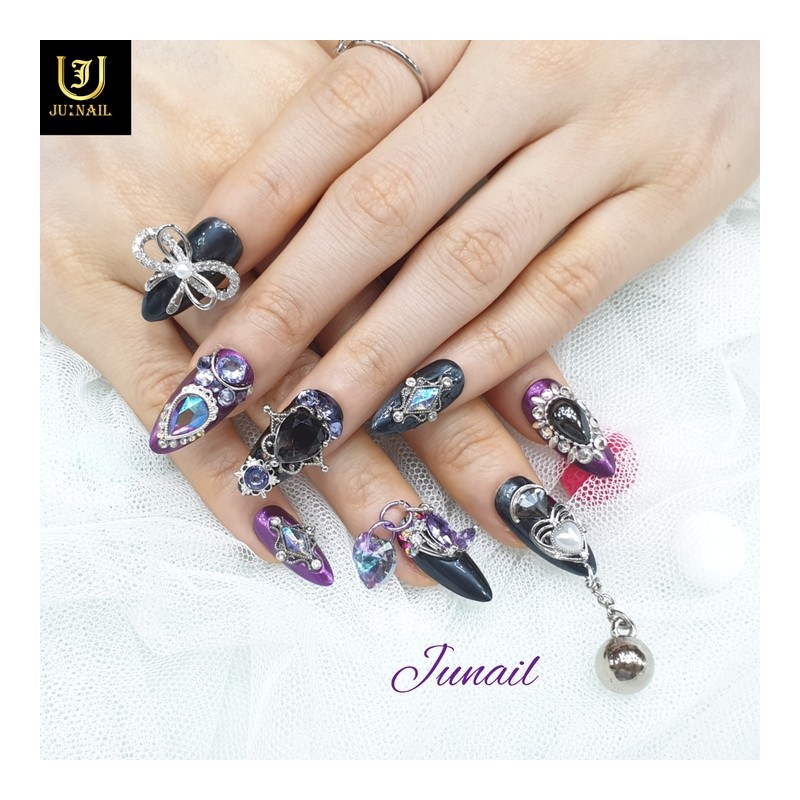 ❗Limited❗ Aurora handmade nail tips - Short Round Square /