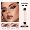 Rotating Eyeliner Stamp Pen – Dual-Head Wing Stamp, Quick-Dry, Smudge-Proof,