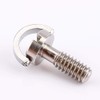 1/4" D‑Ring Screw, Stainless Steel D Shaft D-ring 1/4" Mounting