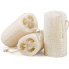 Esponja de Lufa Natural Exfoliante Corporal Lumbor37 Set de 3