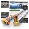 Primewire 2m antenna cable HDTV 135dB 75 ohm 90Â °