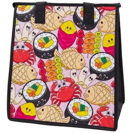 Tropical Paper Garden - Medium Insulated Lunch Bag - Kimbap Blush