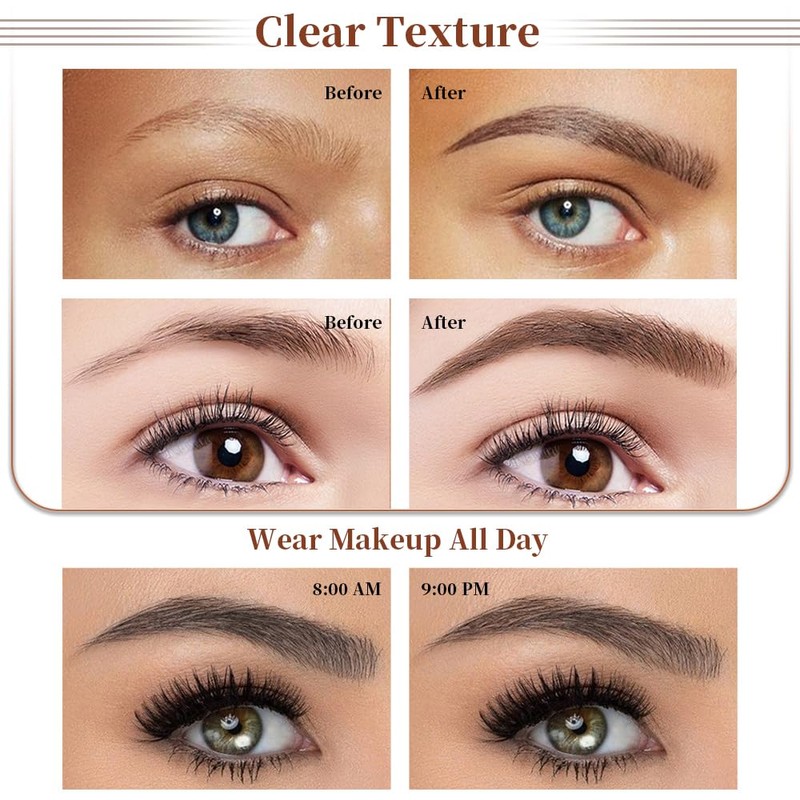 Eyebrow Pencil with 4 Tips Micro Head, Eyebrow Pencil Micro
