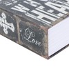 Diversion Book Safe with Combination Lock, Portable Multi-Purpose Metal Book