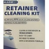 GLEAMCO (3) GLEAMGO RETAINER CLEANING KIT - 30ml x 10