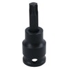 T40 Male Torx Star Impact Impacted Shallow Short Bit Socket