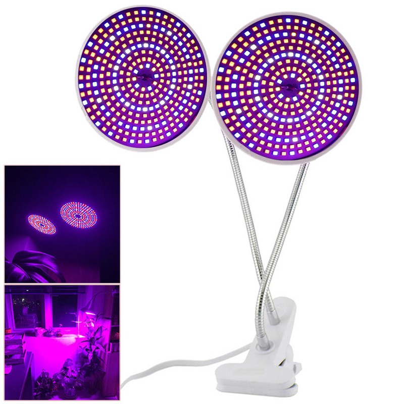 290LED Single Head LED Plant Light Bulb Greenhouse Garden Indoor