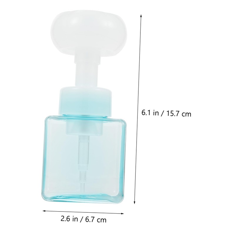 Ipetboom Flower Foaming Dispenser Bottle Refillable Empty Soap Container for