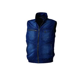 Kuchuku® Denim Vest KU92260 (wear only) [wear color] light blue [wear size] M