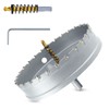 Luomorgo 6-1/8" 155mm TCT Carbide Hole Saw Tungsten Carbide Tipped