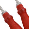 4pcs Leather Edger Professional Trimming Working Kit with Wooden Handle