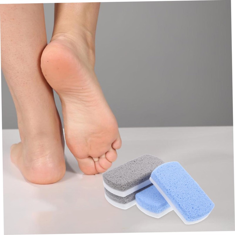 Ipetboom 2sets 4pcs Dual Sided Foot File for Dead Skin