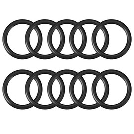 sourcing map Nitrile Rubber O-Rings 12.6mm OD 9mm ID 1.8mm Width Metric Seal Pack of 10