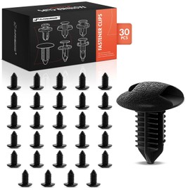 A-Premium 30PCS Nylon Trunk Luggage Liner Fastener Clips Single Head Compatible with Toyota Camry, Corolla 1997-2011, Corolla iM, Prius C, Tacoma, Highlander, Tundra, Sequoia, Echo & Scion tC, iQ, iM