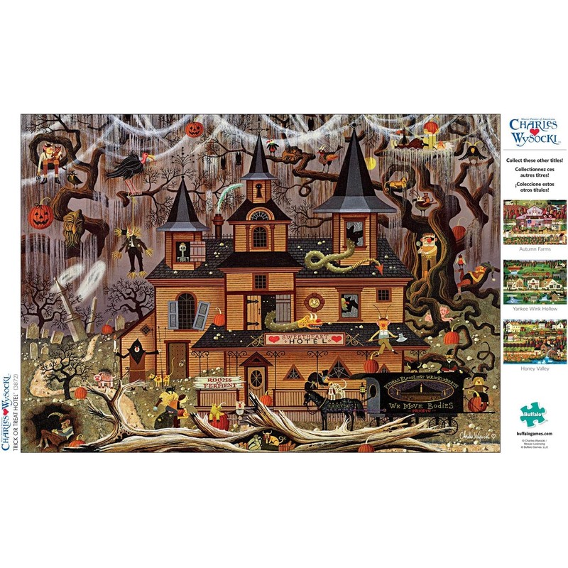 Buffalo Games - Charles Wysocki - Wysocki - Trick or
