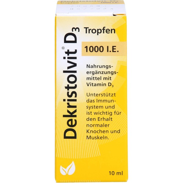 DEKRISTOLVIT D3 1000 IU Drops 10 ml