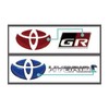 HASEPRO Magical Art [Real Color Emblem] (Steering Emblem) Toyota 1