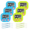 ZILLEEN Classroom Timer for Kids Teachers Digital Timers, Blue Green
