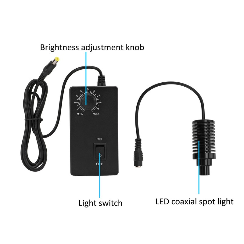 Microscope Coaxial Light Adjustable Brightness Wear Resistant Heat Dissipation Microscope