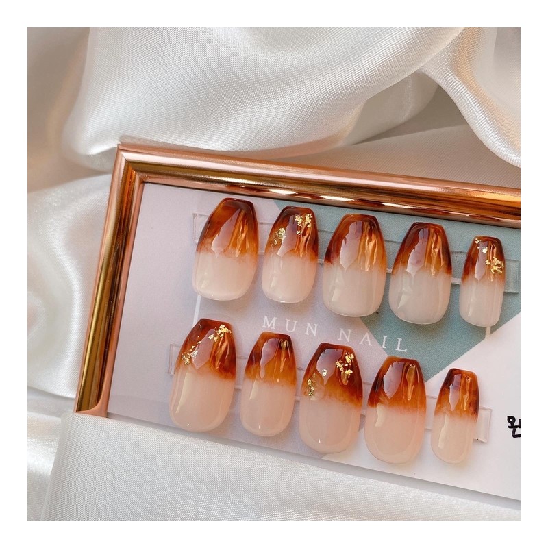 MunNail Pumpkin Wizard - Short Oval / MunNail 호박마법사 -