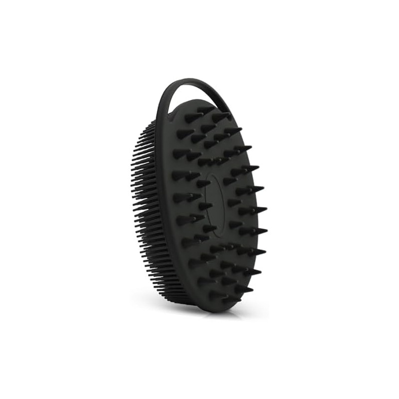 Cepillo de silicona 2 en 1 para cuerpo y cabello