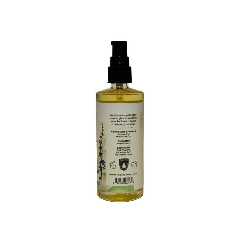 JUNIPER RIDGE White Sage Moisturizing Body Oil - Hydrating Skin