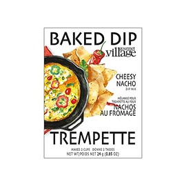 Gourmet du Village, Mélange pour Trempette au Four Nachos au Fromage - Baked Cheesy Nacho Dip Mix