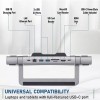 ClearClick Portable Docking Station & Laptop Stand with USB, HDMI,
