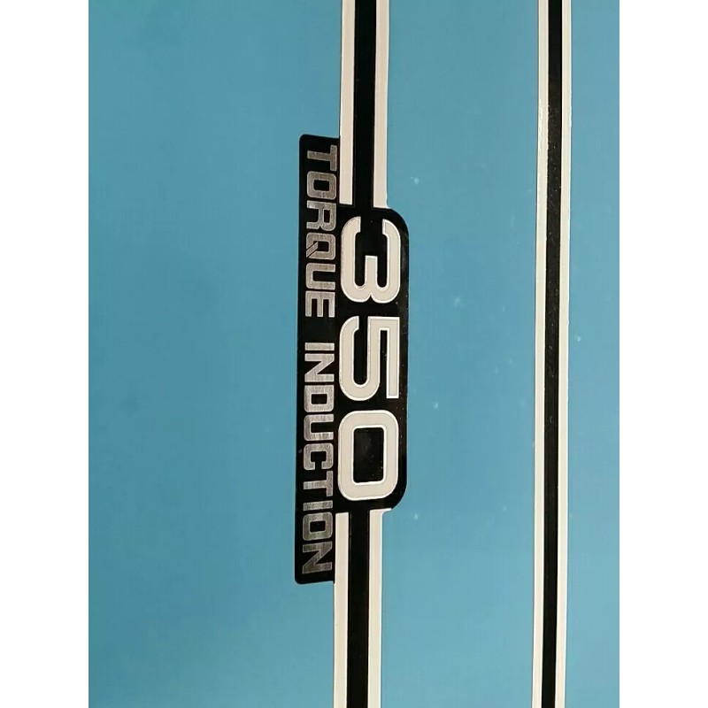 YAMAHA RD350 1974 FUEL TANK AND SIDE COVER DECAL GRAPHIC