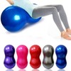 Runwave Peanut Peanut Gym Ball Diet Gym Ball Pillar Runwave with Pump Peanut gym ball set gray 2ea