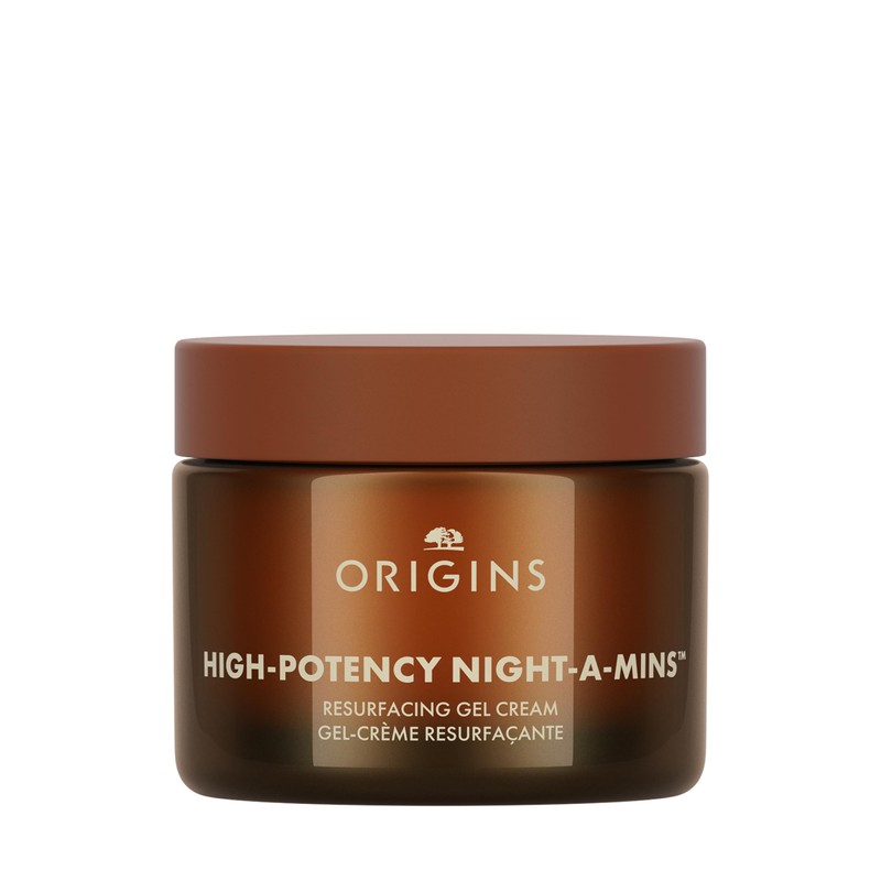 Origins High-Potency Night-A-Mins Resurfacing Gel Face Moisturizer with Fruit-Derived AHAs