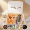 Korpai Gift Boxes 5 Pack 10.6x7.8x3.1 White Bridesmaid Proposal Box,