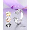 GEJ-Tech Women's Ring, Cat Paw Ring, One Size Fits All