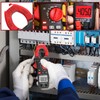 Current Clamp AC DC, Current Meter True-Rms 4000 Count, Clamp