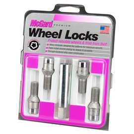 27201SU Wheel Lock Bolts TUNER M14 x 1,5, cone seat, shaft length 29,5 mm, Overall length 55,8 mm, Hex size 17mm, Key diameter 20,2 mm