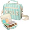 Dansydaisy Bible Cover Case for Women Large Chenille Letter Stripe