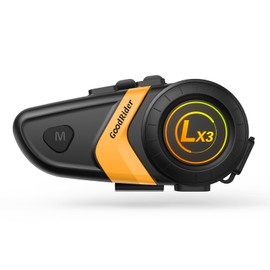 Good Rider Motorcycle Helmet Bluetooth Clear Sound Bluetooth CVC Noise Cancellation Stereo Helmet Bluetooth Headset 1200 Mah 120h Play Time Ip67 Waterproof Bluetooth Motorcycle Headset LX3