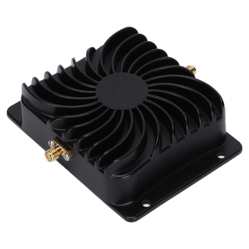 WiFi Range Extender Black Spiral Fan Shaped Wireless Signal Amplifier