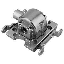 RZXYLRC Aluminum Center Differential w/Cover Gear Box Housing for LOSI 1/18 Mini LMT 4X4 Brushed Monster Truck Metal Upgarded RC Parts (Titanium)