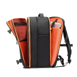 WINPRIM 35L Travel Backpack for Women & Men, TSA Approved Carry On Backpack, Waterproof Laptop Backpack (Nylon Stripe, 35L)