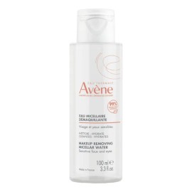 Avène Agua Micelar Desmaquillante Facial 100ml para Piel Sensible y Seca