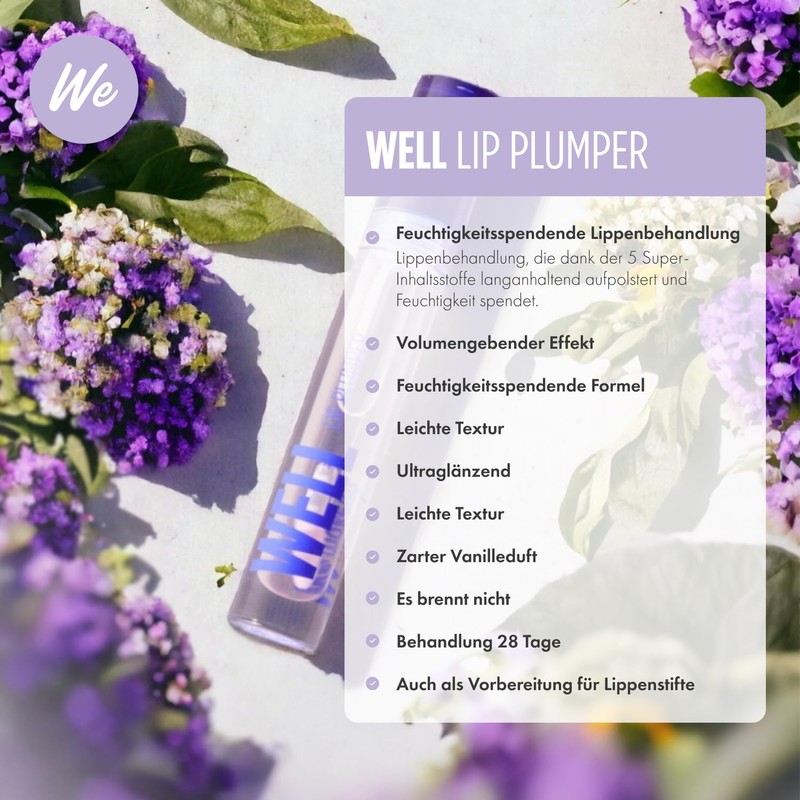 WELL Lipsticks Plumper